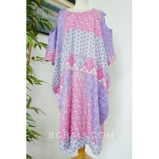 bali women dress rayon handmade long dress hand printing fabric